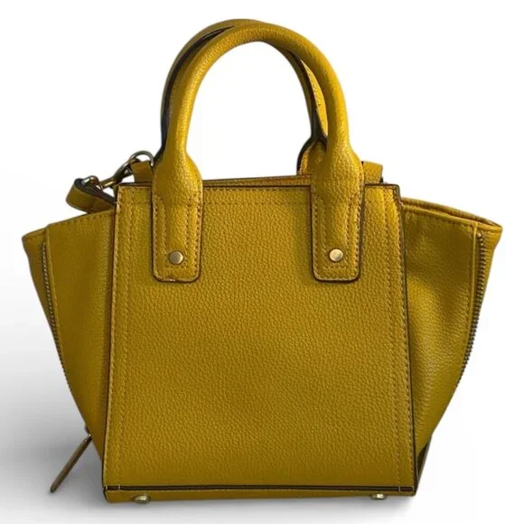 3.1 Phillip Lim Yellow Mini Crossbody Tote | Leather | Designer Bag - Picture 3 of 8